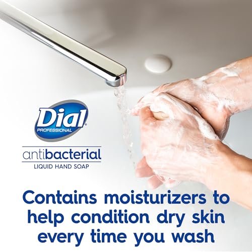 Dial Liquid Hand Soap, 1 Gallon (128 fl oz) – Gold Color, Bamboo Material Avelisse
