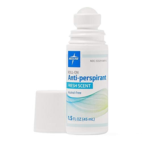 Medline MedSpa Roll-On Antiperspirant Deodorant, 1.5 oz, Long-Lasting Freshness - görsel 3