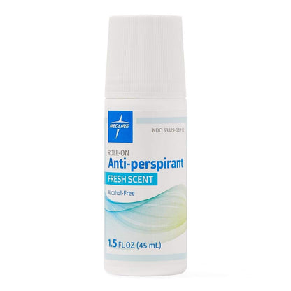 Medline MedSpa Roll-On Antiperspirant Deodorant, 1.5 oz, Long-Lasting Freshness