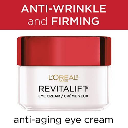 L'Oreal Paris Revitalift Anti-Wrinkle and Firming Eye Cream with Pro Retinol, 0.5 oz Avelisse