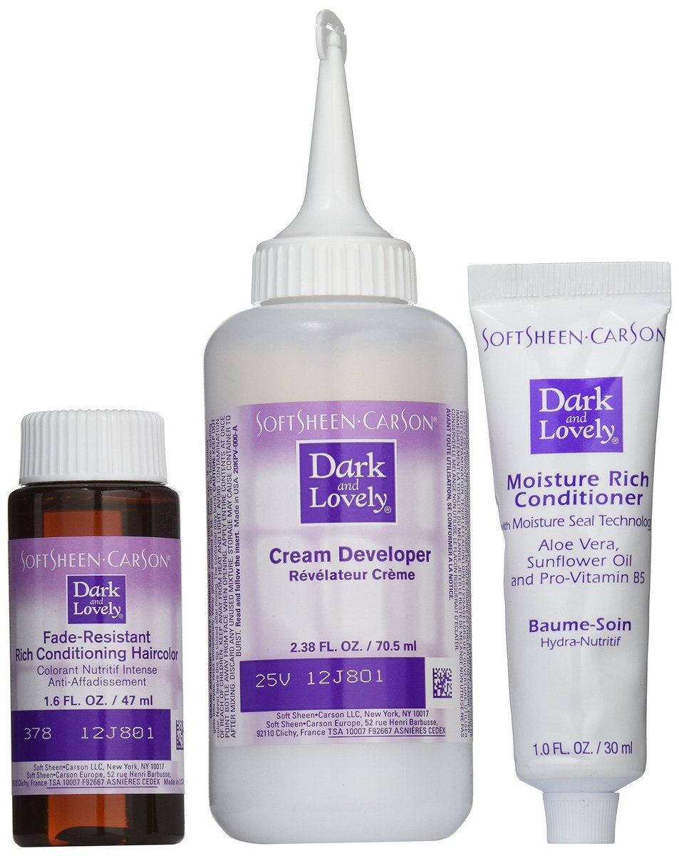 SoftSheen-Carson Long-Lasting True-to-Tone Permanent Hair Color, Honey Blonde 378, 3-Pack - görsel 3