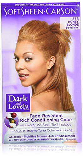 SoftSheen-Carson Long-Lasting True-to-Tone Permanent Hair Color, Honey Blonde 378, 3-Pack - görsel 2