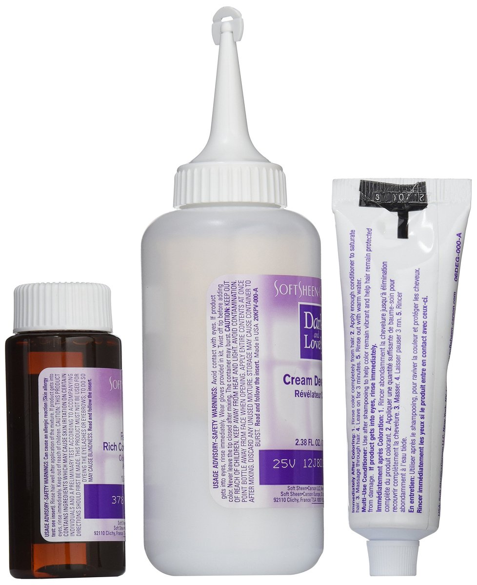 SoftSheen-Carson Long-Lasting True-to-Tone Permanent Hair Color, Honey Blonde 378, 3-Pack - görsel 5