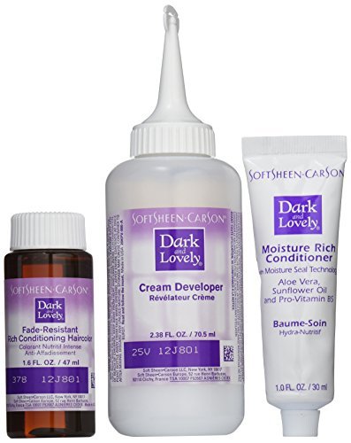 SoftSheen-Carson Long-Lasting True-to-Tone Permanent Hair Color, Honey Blonde 378, 3-Pack - görsel 4