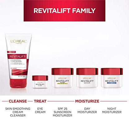 L'Oreal Paris Revitalift Anti-Wrinkle and Firming Face and Neck Moisturizer with Pro Retinol, 1.7 oz