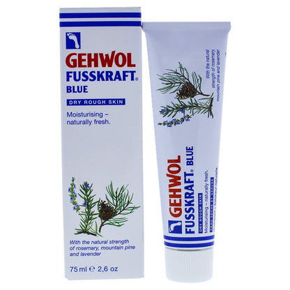GEHWOL Fusskraft Blue Foot Cream – Intense Moisturizer for Dry, Tired Feet (2.6 oz) Avelisse