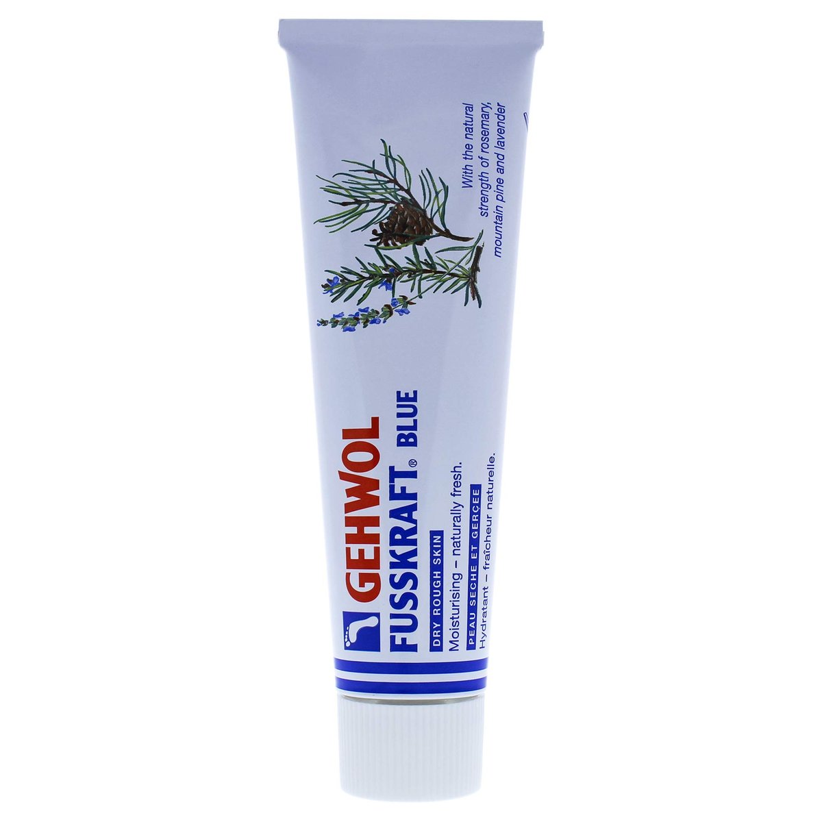 GEHWOL Fusskraft Blue Foot Cream – Intense Moisturizer for Dry, Tired Feet (2.6 oz) Avelisse