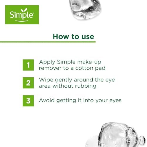 Simple Kind To Eyes Eye Make Up Remover, 125 ml – Gentle Micellar Cleansing Water - görsel 18