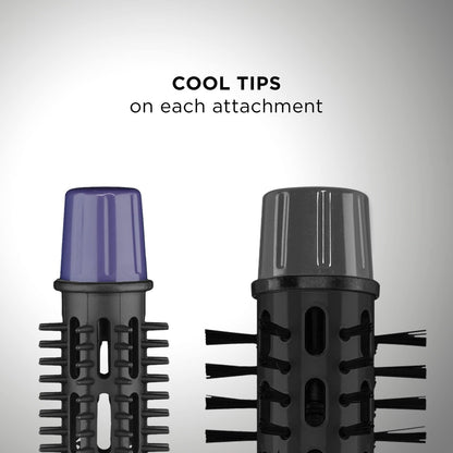 Conair 2-in-1 Hot Air Styling Curl Brush - Volumizing Blow Dryer & Curler, 2 Piece Set Avelisse
