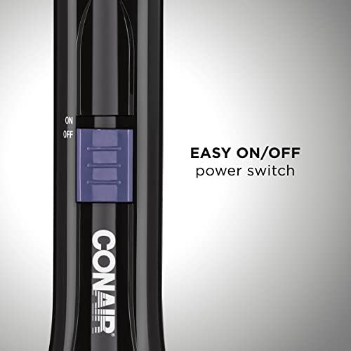 Conair 2-in-1 Hot Air Styling Curl Brush - Volumizing Blow Dryer & Curler, 2 Piece Set Avelisse