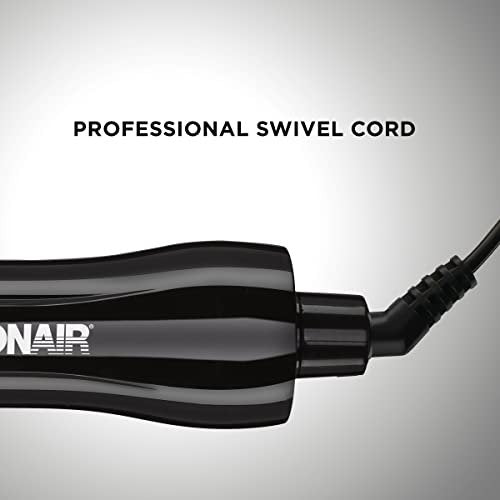 Conair 2-in-1 Hot Air Styling Curl Brush - Volumizing Blow Dryer & Curler, 2 Piece Set Avelisse