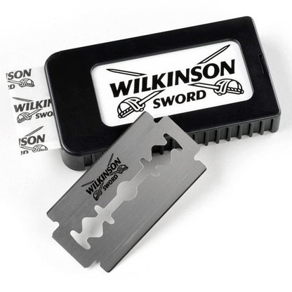 Wilkinson Sword Classic Double Edge Razor Blades - 5 Count (Pack of 2) - Premium Quality for Smooth Shave
