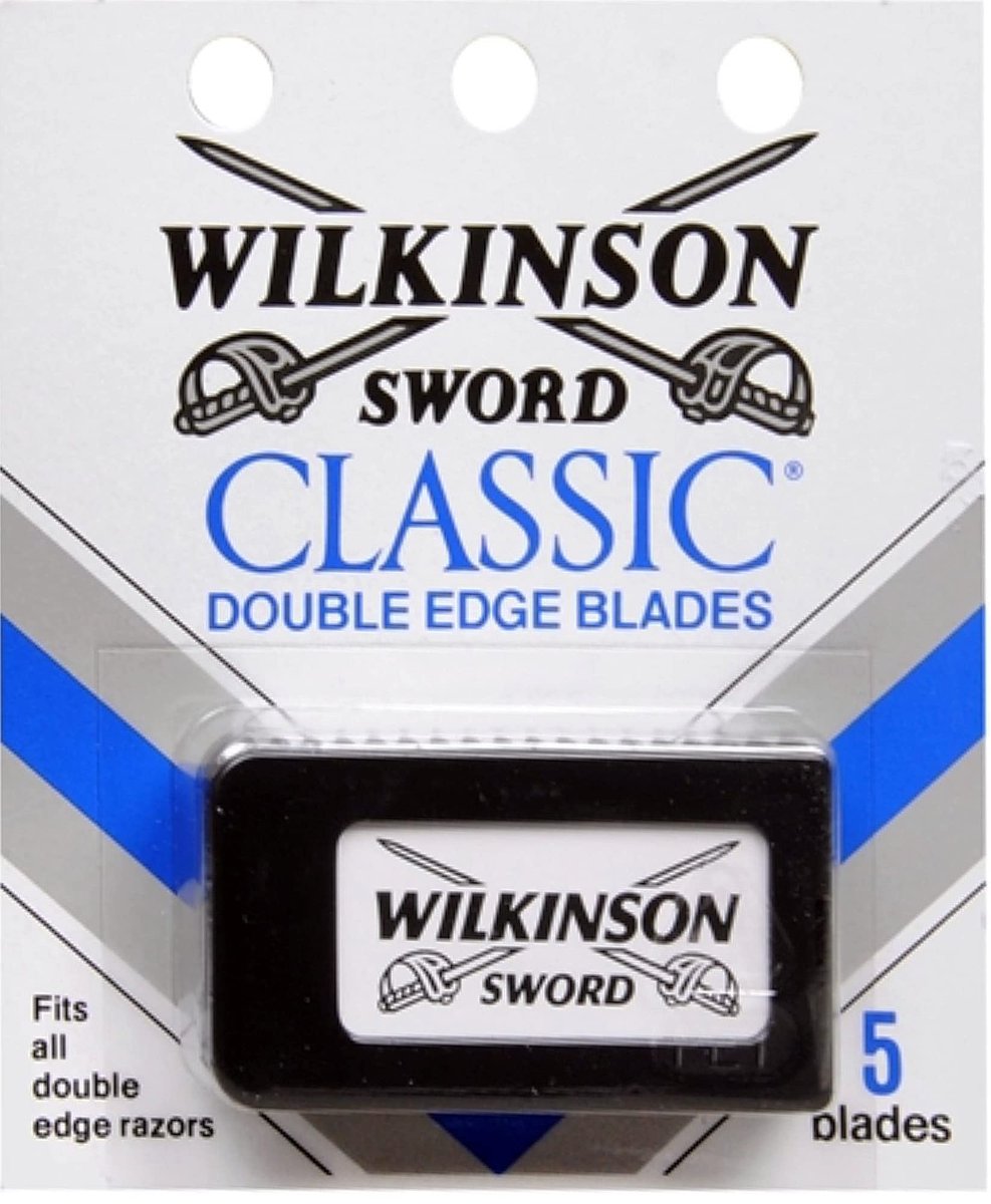 Wilkinson Sword Classic Double Edge Razor Blades - 5 Count (Pack of 2) - Premium Quality for Smooth Shave - görsel 10