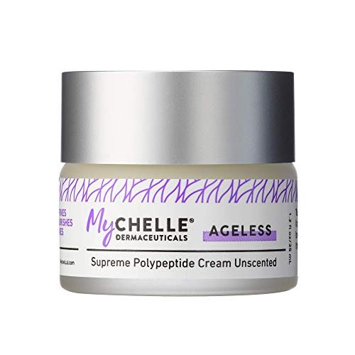 MyCHELLE Dermaceuticals Supreme Polypeptide Cream Unscented - Anti-Aging Face Moisturizer with Peptides, 1.2 Fl Oz Avelisse