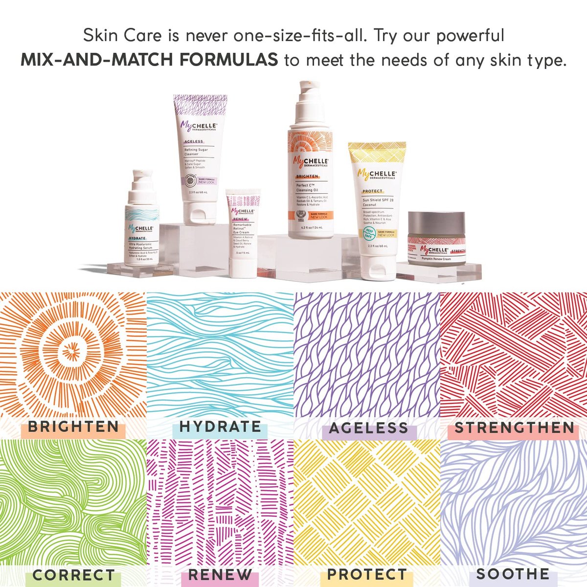 MyCHELLE Dermaceuticals Supreme Polypeptide Cream Unscented - Anti-Aging Face Moisturizer with Peptides, 1.2 Fl Oz Avelisse