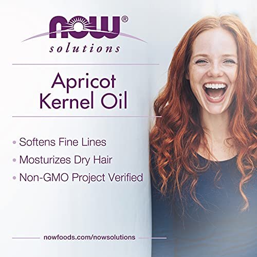 NOW Foods Solutions Apricot Kernel Oil - 4 oz Hair Moisturizer & Rejuvenating Skin Oil - görsel 8