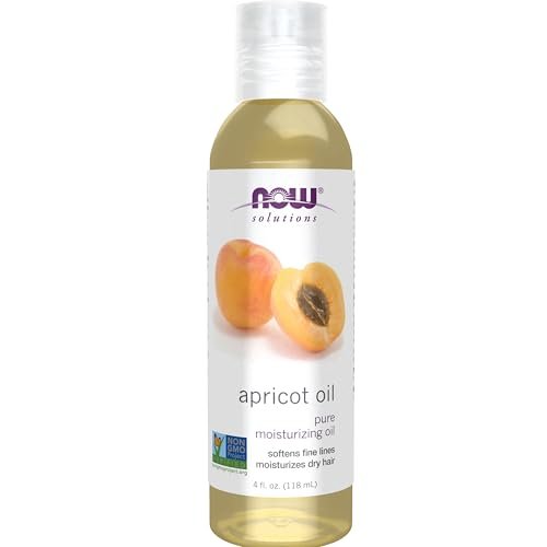NOW Foods Solutions Apricot Kernel Oil - 4 oz Hair Moisturizer & Rejuvenating Skin Oil - görsel 2