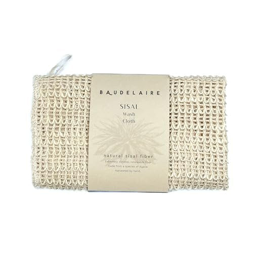 Baudelaire Sisal Exfoliating Wash Cloth – Gentle & Natural Skincare for Radiant Skin - görsel 2