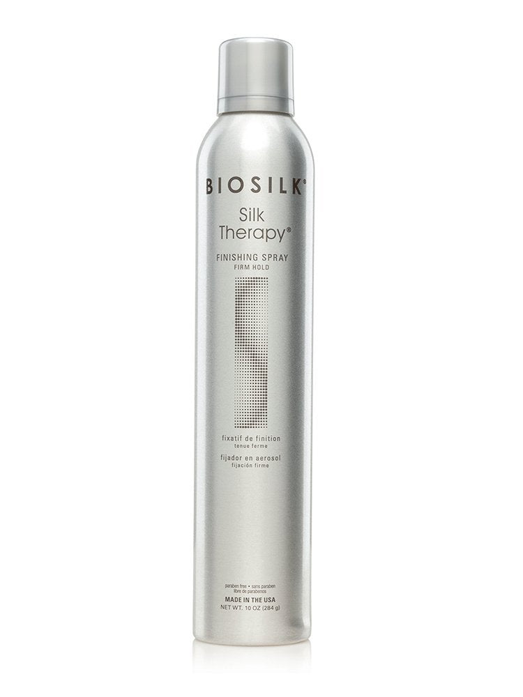 BioSilk Finishing Spray Firm Hold - 10 oz | Alcohol-Free Hair Spray for Long-Lasting Style - görsel 1