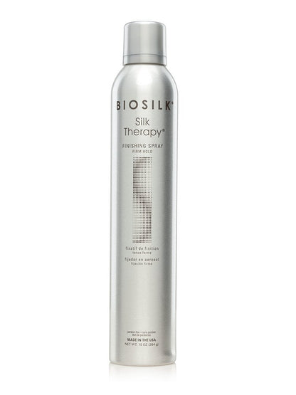 BioSilk Finishing Spray Firm Hold - 10 oz | Alcohol-Free Hair Spray for Long-Lasting Style