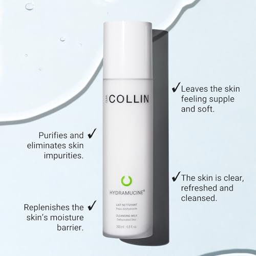 G.M. COLLIN Hydramucine Cleansing Milk - Gentle Face Wash for Dehydrated Skin, 6.8 Fl Oz Avelisse