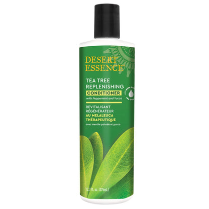Desert Essence Tea Tree & Eucalyptus Conditioner for Scalp Treatment, Reduces Hair Breakage & Flaking, with Peppermint & Murumuru Butter, 12.7 Fl Oz Avelisse