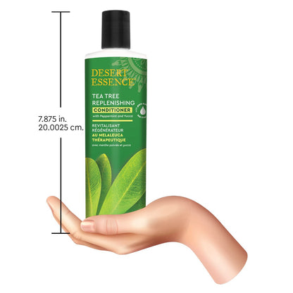 Desert Essence Tea Tree & Eucalyptus Conditioner for Scalp Treatment, Reduces Hair Breakage & Flaking, with Peppermint & Murumuru Butter, 12.7 Fl Oz Avelisse
