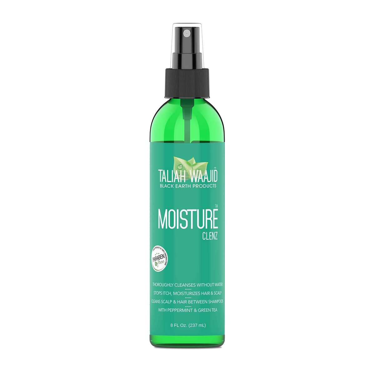 Taliah Waajid Black Earth Products Moisture Clenz, 8 oz - Sulfate-Free Moisturizing Shampoo for Dry Scalp & Hair Growth - görsel 5