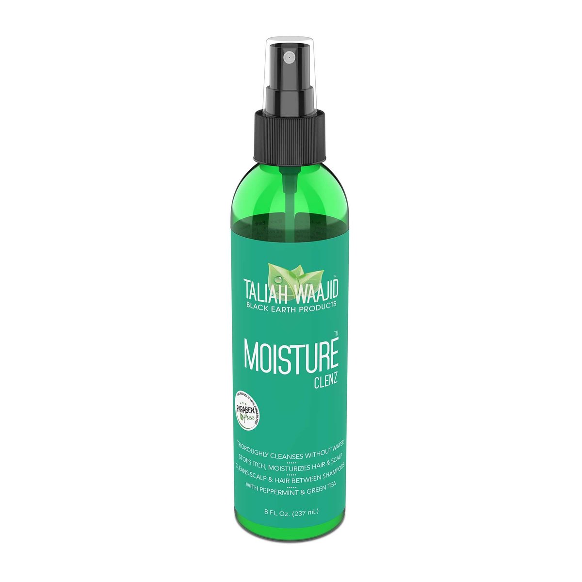 Taliah Waajid Black Earth Products Moisture Clenz, 8 oz - Sulfate-Free Moisturizing Shampoo for Dry Scalp & Hair Growth - görsel 3