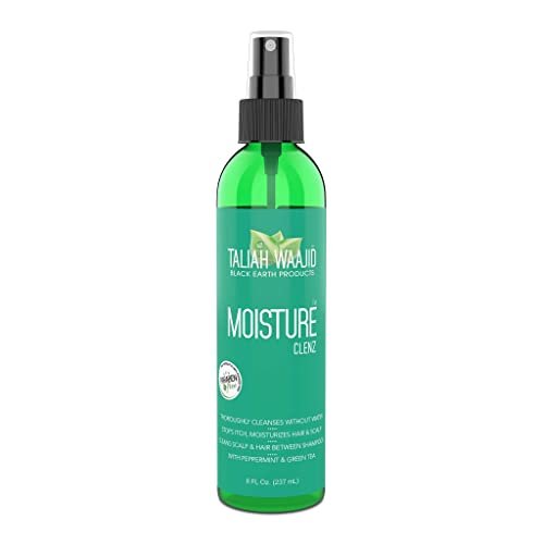 Taliah Waajid Black Earth Products Moisture Clenz, 8 oz - Sulfate-Free Moisturizing Shampoo for Dry Scalp & Hair Growth - görsel 2