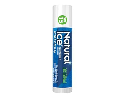 Mentholatum Natural Ice Lip Balm Original SPF 15 - 3-Pack (0.16 Fl Oz Each)