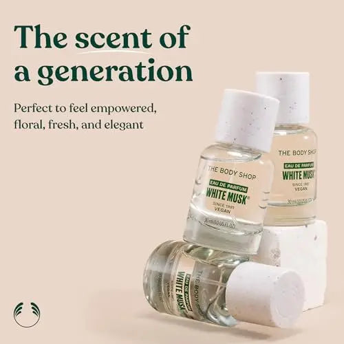 The Body Shop White Musk Eau De Toilette – Fresh, Floral Fragrance – Vegan – 1 oz Avelisse