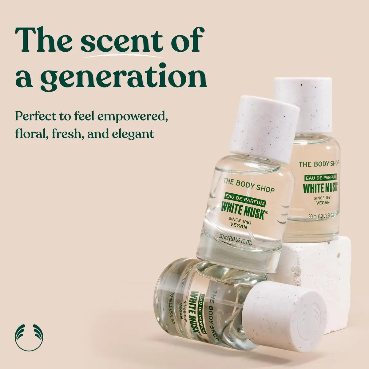 The Body Shop White Musk Eau De Toilette – Fresh, Floral Fragrance – Vegan – 1 oz Avelisse