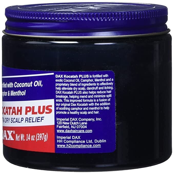 DAX Kocatah Dry Scalp Treatment - 14 oz Jar (414 ml) for Itchy, Flaky Scalp Relief - görsel 5