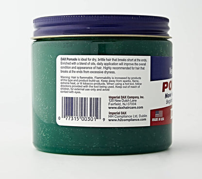 DAX Pomade - 14 oz Premium Hair Styling Wax for Men & Women
