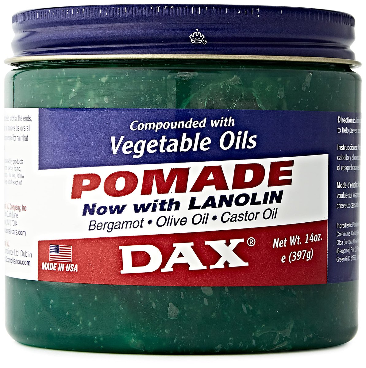 DAX Pomade - 14 oz Premium Hair Styling Wax for Men & Women - görsel 2