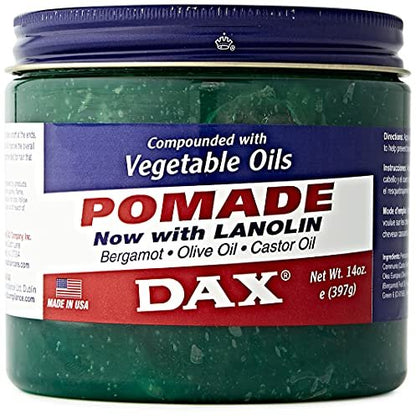 DAX Pomade - 14 oz Premium Hair Styling Wax for Men & Women