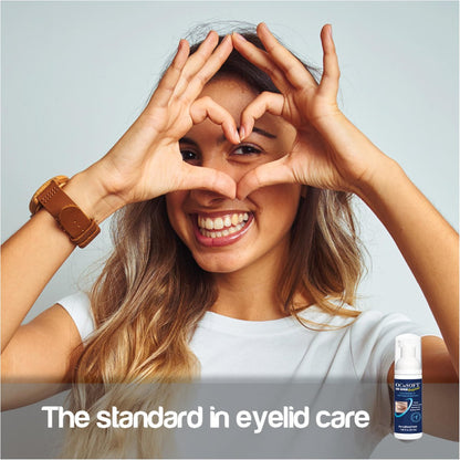 OCuSOFT Original Foaming Eyelid Cleanser - Mild Instant Foam for Sensitive Eyes - Removes Oil, Dust, Pollen & Makeup - 1.68 fl oz Avelisse