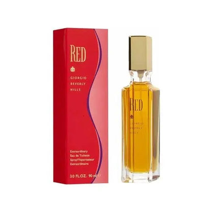 Giorgio Beverly Hills Red Perfume for Women, Eau De Toilette EDT Spray, 3 Fl Oz Avelisse