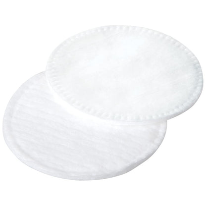 ForPro Pure & Natural Stitched Cotton Rounds for Face (400-Count) - 100% Pure Cotton Makeup Remover Pads, Hypoallergenic, Lint-Free, Vegan & Cruelty-Free