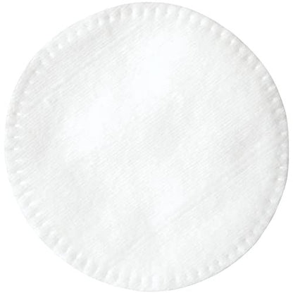 ForPro Pure & Natural Stitched Cotton Rounds for Face (400-Count) - 100% Pure Cotton Makeup Remover Pads, Hypoallergenic, Lint-Free, Vegan & Cruelty-Free