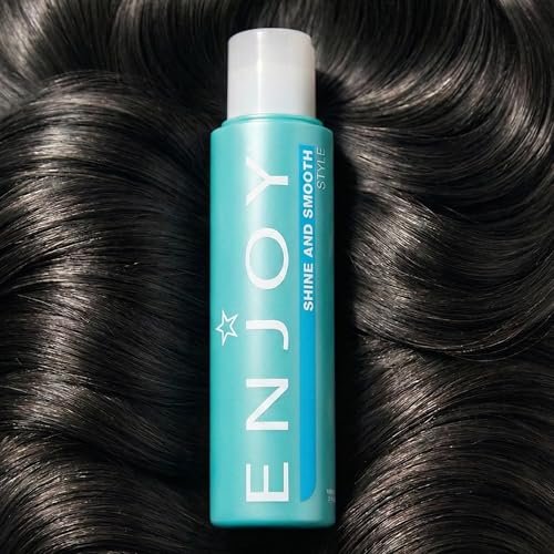 Enjoy Shine & Smooth Frizz Control Hair Gel - Moisture Locking Formula for Silky, Weightless Hair (3.4 oz) Avelisse