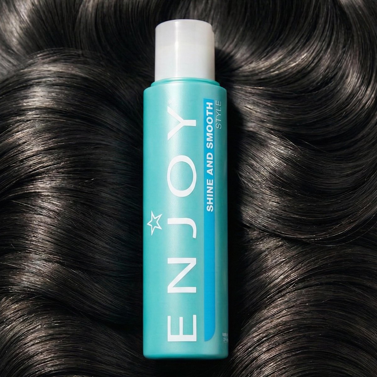 Enjoy Shine & Smooth Frizz Control Hair Gel - Moisture Locking Formula for Silky, Weightless Hair (3.4 oz) Avelisse