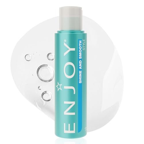 Enjoy Shine & Smooth Frizz Control Hair Gel - Moisture Locking Formula for Silky, Weightless Hair (3.4 oz) Avelisse
