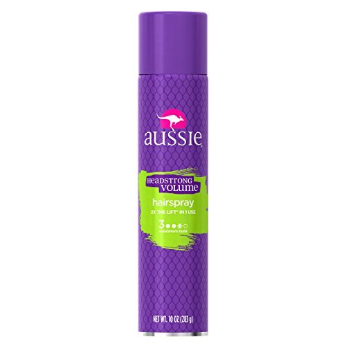 Aussie Headstrong Volume Aerosol Hair Spray, 10 Ounce - Maximum Hold, Volumizing Formula Avelisse