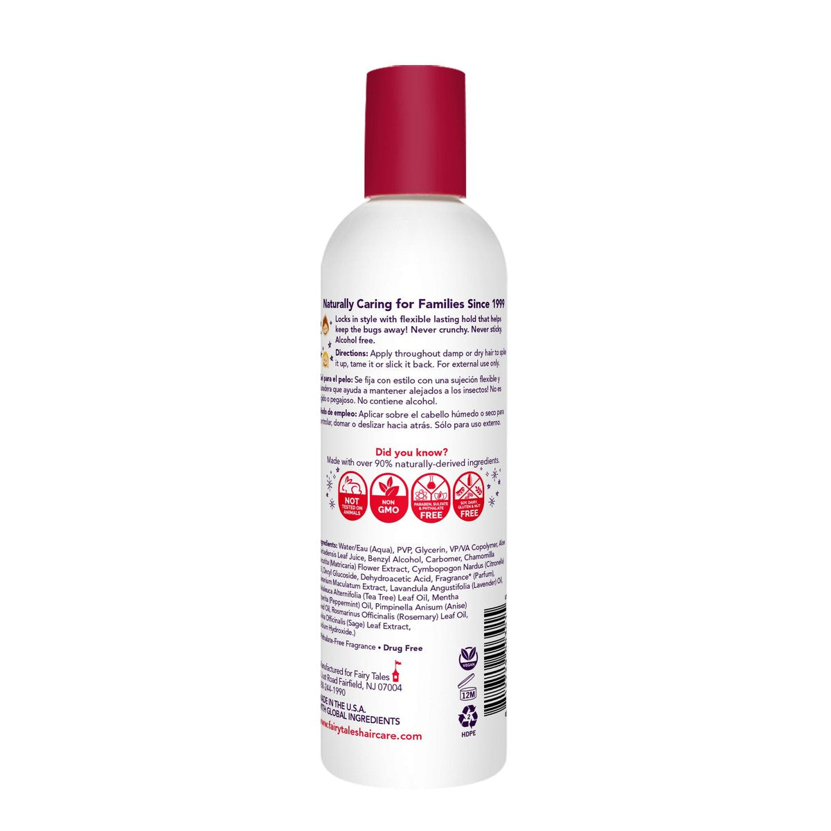 Fairy Tales Rosemary Repel Daily Kids Hair Gel – Lice Deterrent, 8 fl oz - görsel 3