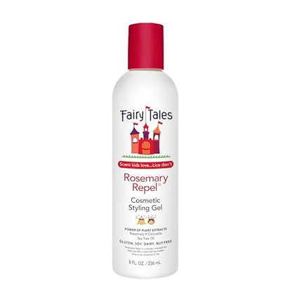 Fairy Tales Rosemary Repel Daily Kids Hair Gel – Lice Deterrent, 8 fl oz