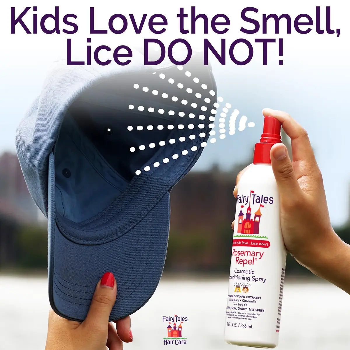 Fairy Tales Rosemary Repel Daily Kids Shampoo – 12 fl oz, Lice Deterrent, Kids Love the Smell Avelisse