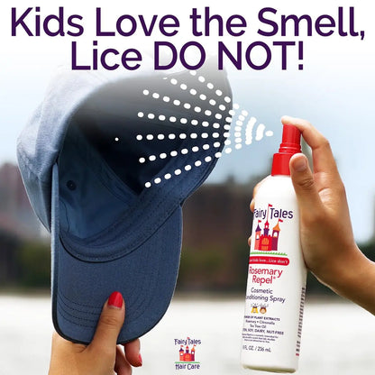 Fairy Tales Rosemary Repel Daily Kids Shampoo – 12 fl oz, Lice Deterrent, Kids Love the Smell Avelisse