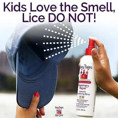 Fairy Tales Rosemary Repel Daily Kids Shampoo – 12 fl oz, Lice Deterrent, Kids Love the Smell Avelisse